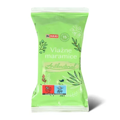 Vlazne Maramice Antibacterial Maxi