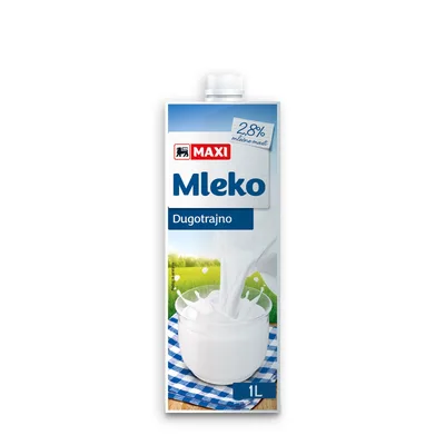 Mleko Sterilizovano Maxi 2,8%mm 1 L