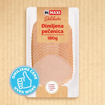 Dimljena Pecenica Slajs Maxi 180 g