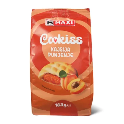 Cookiss Kajsija Fil Maxi 123 g