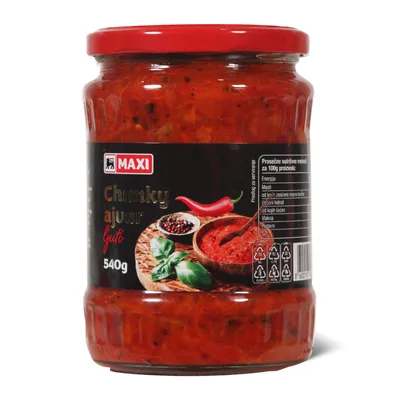 Ajvar Ljuti Chunky Maxi 540 g