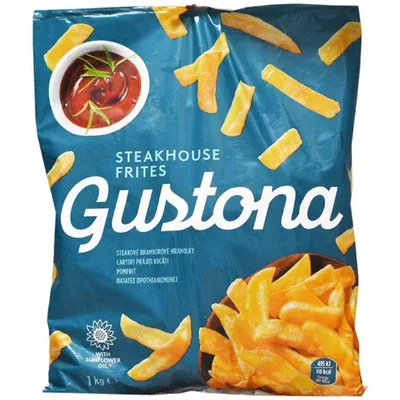 Gustona Zamrznuti Pomfrit Tanki 1 kg