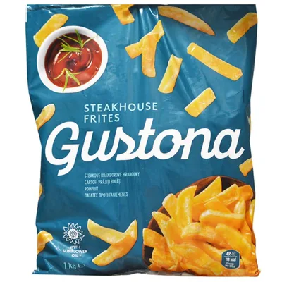 Gustona Zamrznuti Pomfrit Steakhouse 1 kg