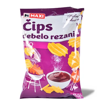 Cips Rebrasti Bbq Maxi 150 g