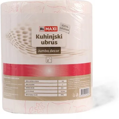 Kuhinjski Ubrus U Boji Jumbo Maxi