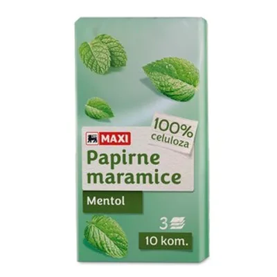 Maram.Pap.Maxi Mentol 3sl