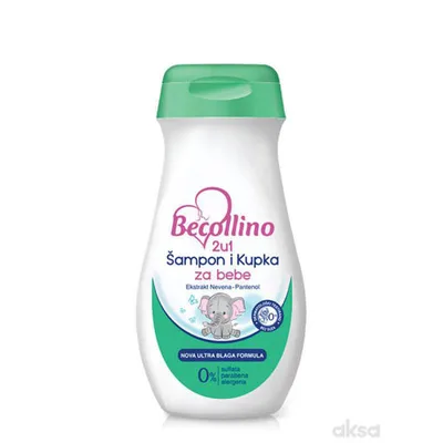 Becolino Sampon Kupka Za Bebe 2in1 400 ml