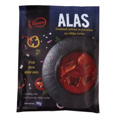 Začin Alas Za Riblju Čorbu Vitamin 90 g