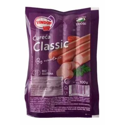 Cekin Hrenovka Ćureća Classic Vindon 100 g