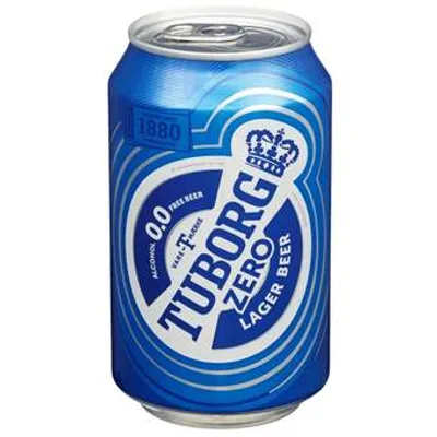 Tuborg Zero Pivo Limenka 330 ml