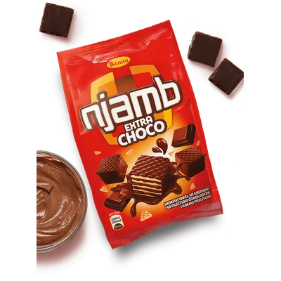 Napolitanka Njamb Duo Mlecni Banini 130 g