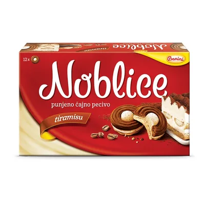 Keks Noblice Tiramisu Banini 167 g