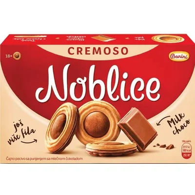 Keks Noblice Cremoso Banini 190 g