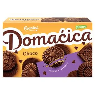 Keks Domaćica Sa Čokoladnim Granula Banini 200 g
