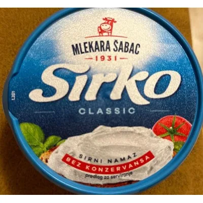 Namaz Krem Sir Sirko Šabac 50 g