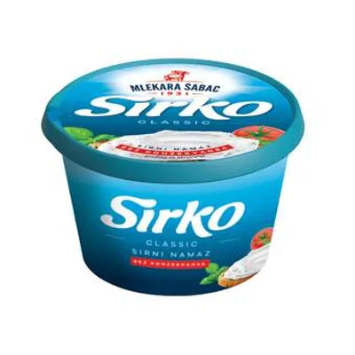 Namaz Sirni Sirko Min 60% Mm Čaša Mlekara Šabac 200 g