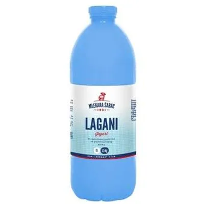 Jogurt Sabacka Lagani 1% 1,5 kg
