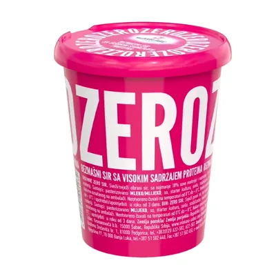 Zero Bezmasni Proteinski Sir Mlekara Sabac 400 g