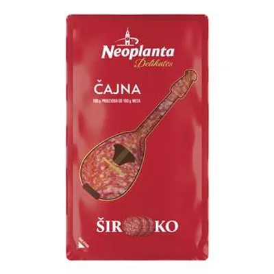 Neoplanta Cajna Kobasica Narezana Map 100 g