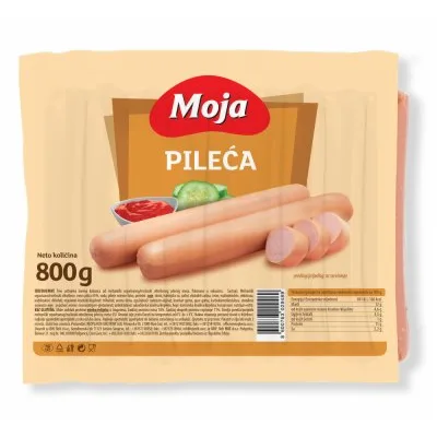 Neoplanta Usitnjena Kobasica Moja Pileca 800 g