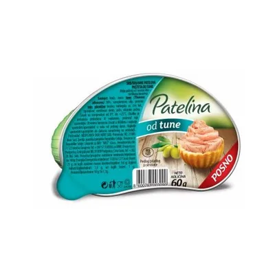 Neoplanta Pasteta Od Tune Sa Povrcem Patelina 60 g
