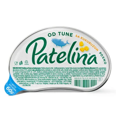 Past.Tuna/Kukuruz Pat 60 g