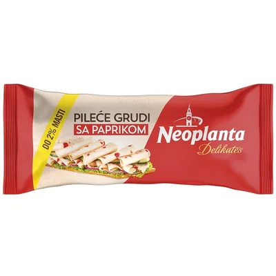 Salama Pilece Grudi Sa Paprikom Neopl Nelt 350 g