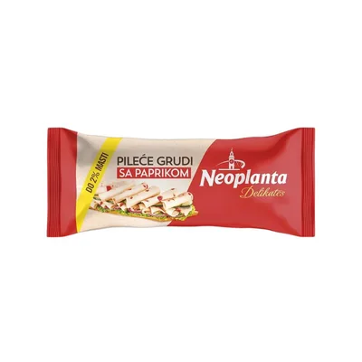 Neoplanta Pilece Grudi Sa Paprikom U Omotu 330 g