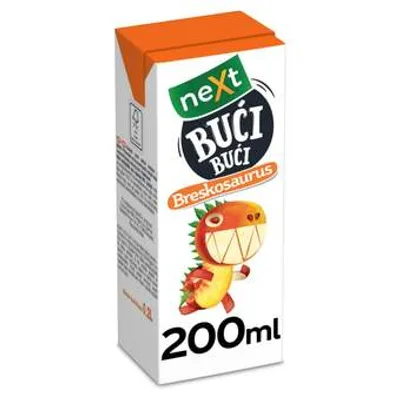 Next Sok Bući Bući Breskva Fresh&co 200 ml