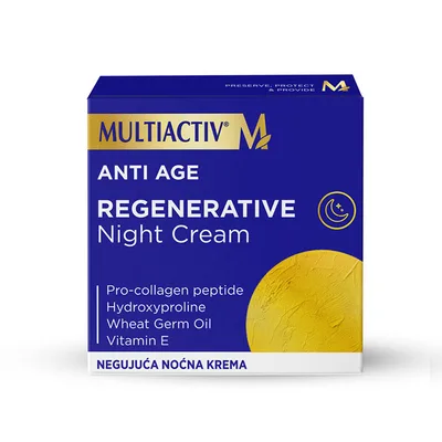 Krema Hranjiva Noćna Anti-Age 50 Mul