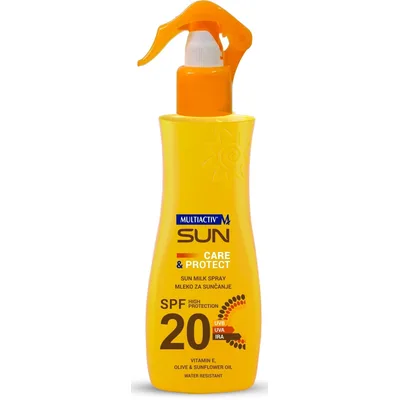 Multiactiv Care&protect Mleko Za Sun Spg20 Spray 200 ml