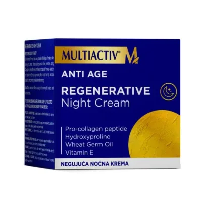 Krema Za Lice Anit Age Negujuća Noćna Multiactiv 50 ml