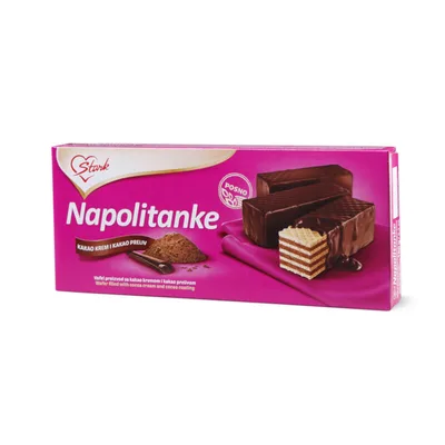 Štark Napolitanka Mlecni Krem 184 g