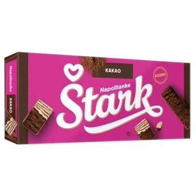 Štark Štark Napolitanke Kakao Krem I Kakao Preliv 180 g