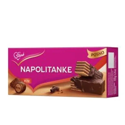 Štark Napolitanke Prelivene Kokos Soko 135 g