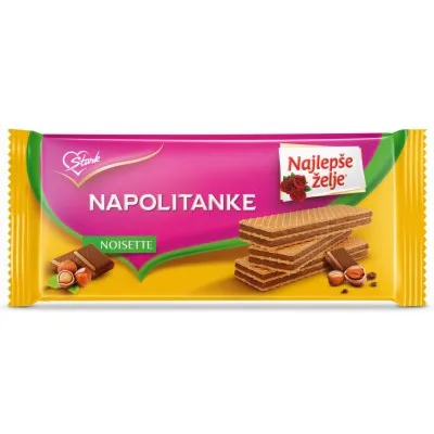 Štark Napolitanke Neprelivene Noisette Soko 180 g
