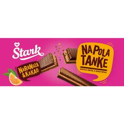 Štark Keks Napolitanka Na Pola Tanke Narandza I Kakao 130 g