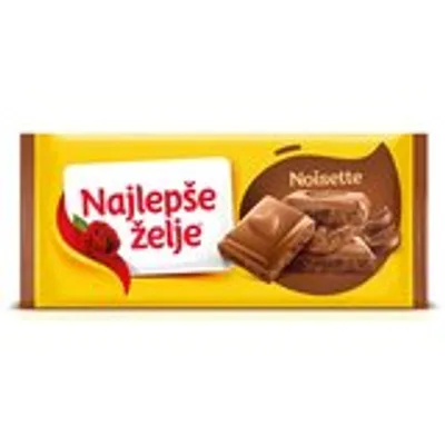 Čokolada Nž Noisette 180 g