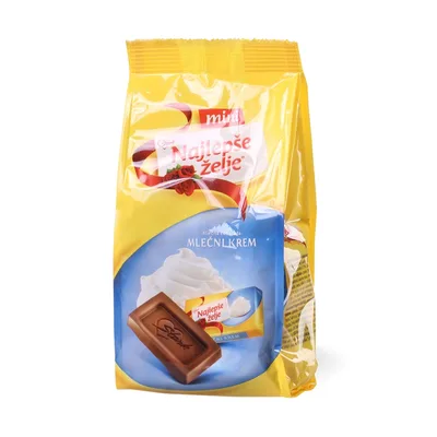 Cokolada Najlepse Zelje Mini Ml.Krem 150 g