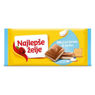 Štark Cokolada Najlepse Zelje Nugat Krem 100 g