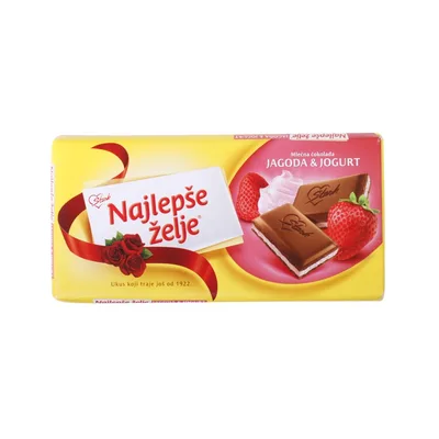 Cokolada Najlepse Zeljice Jagoda 80 g