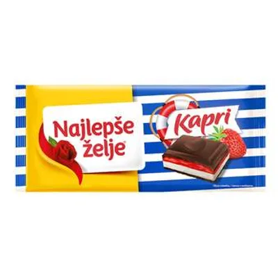 Štark Cokolada Najlepse Zelje Punjena Kapri 190 g