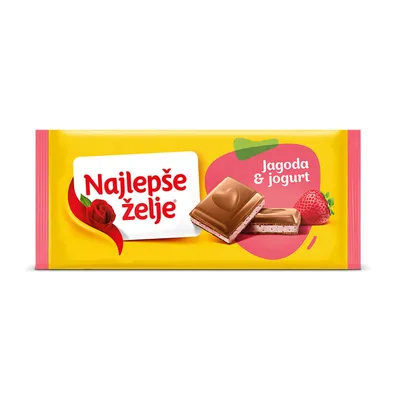Štark Cokolada Najlepse Zelje Jagoda Jogurt 100 g