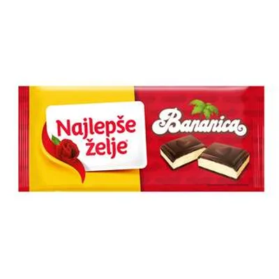 Štark Čokolada Najlepše Želje Dark Bananica Štark 184 g