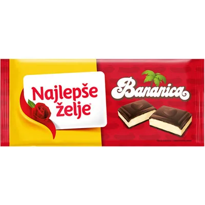 Cok.N.Zelje Dark Bananica 184 g