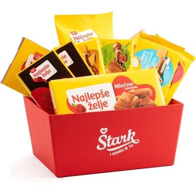 Štark Najlepše Želje Mini Set Sa Porukama Štark 225 g