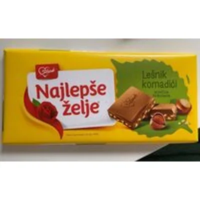 Štark Cokolada Najlepse Zelje Lesnik 85 g