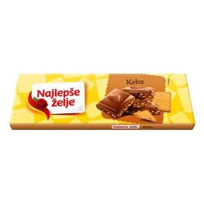Najlepse Zelje Cokolada Keks 250 g