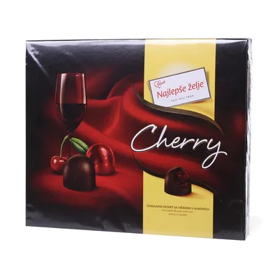 Cokolada Najlepse Zelje Cherry 204 g