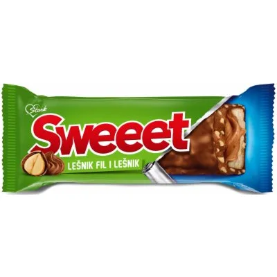Štark Cokoladica Sweet Lesnik Fil 38 g
